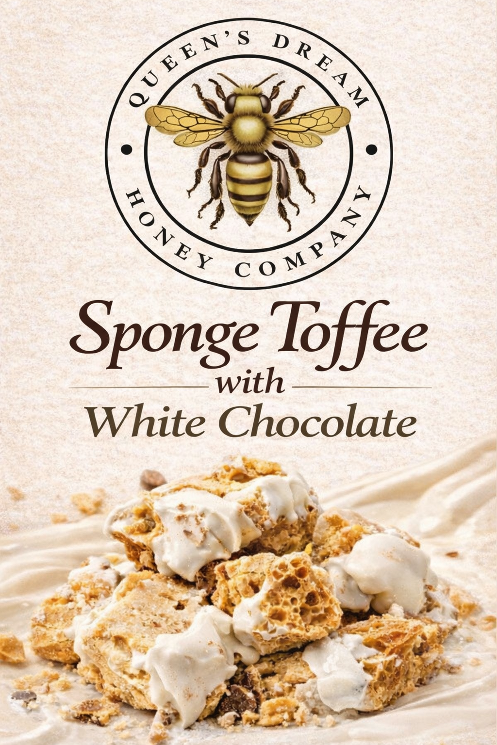 Chocolate Dipped Honey Sponge Toffee