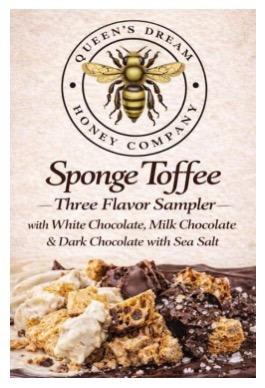 Chocolate Dipped Honey Sponge Toffee