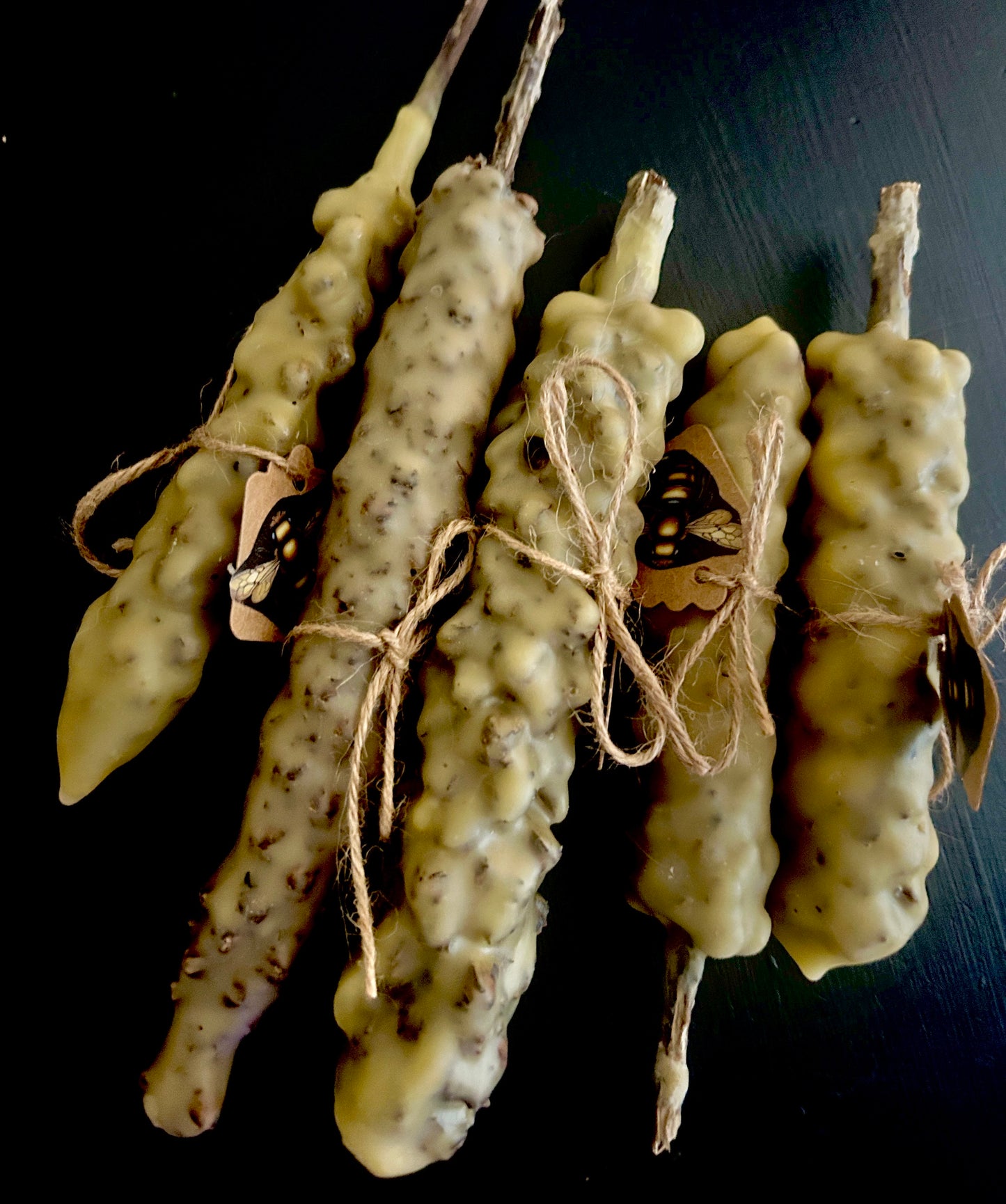 Beeswax dipped Fire Starters (each)