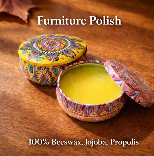 Beeswax Jojoba, Propolis Furniture Polish Kit, 2oz